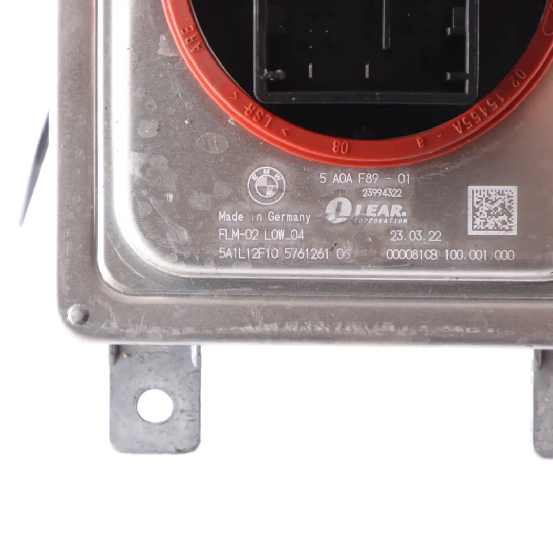 BMW F44 Gran Coupe Módulo Control Faros LED Delanteros Derecho Izquierdo - SKU 5A0AF90 - Número de pieza 5A0AF90