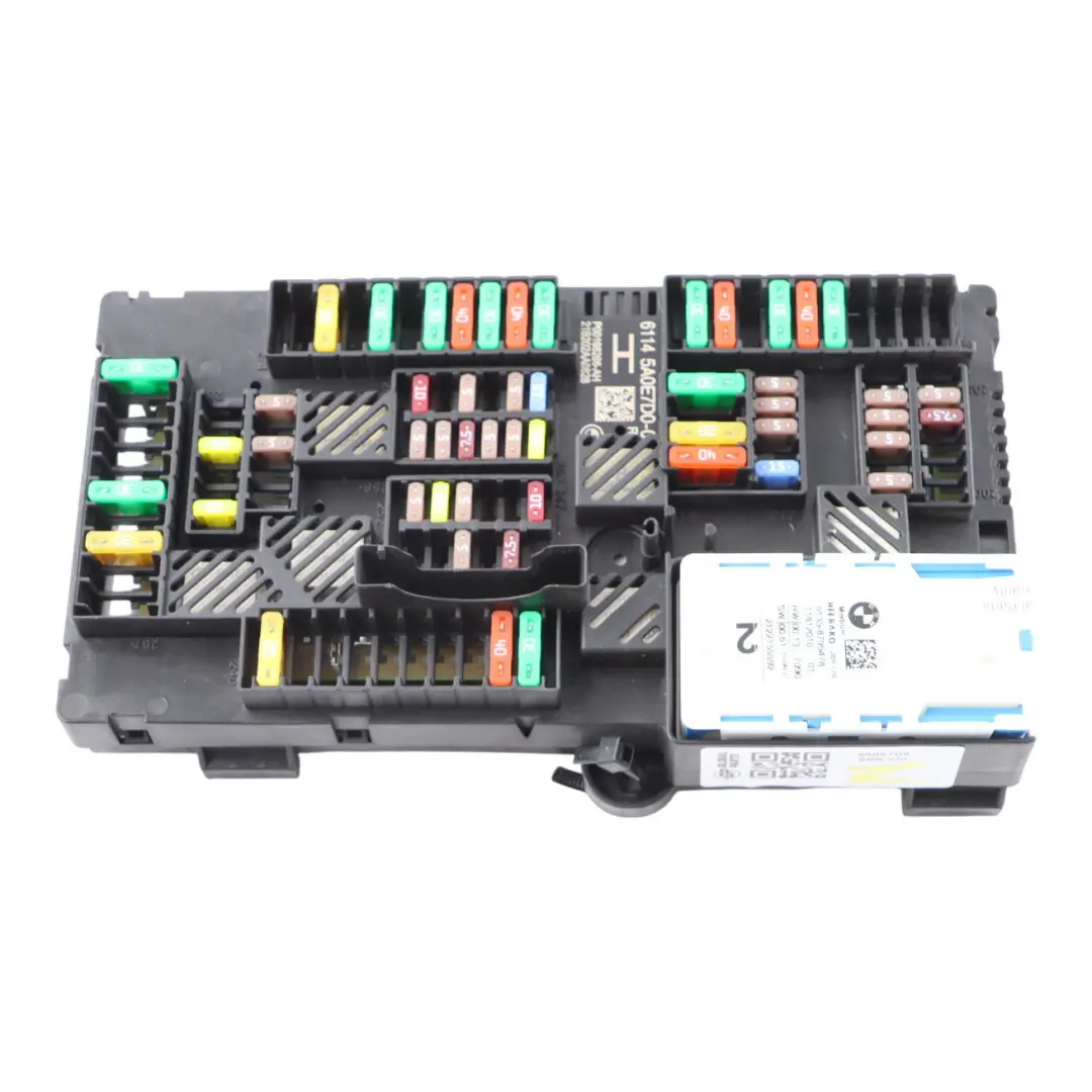 Fuse Box Power Distribution Relay Module Control ECU Unit to BMW G20 Rear with Part number 5A0E7D0 BMW G20 Rear Fuse Box Power Distribution Relay Module Control ECU Unit - SKU 5A0E7D0 - Part number 5A0E7D0