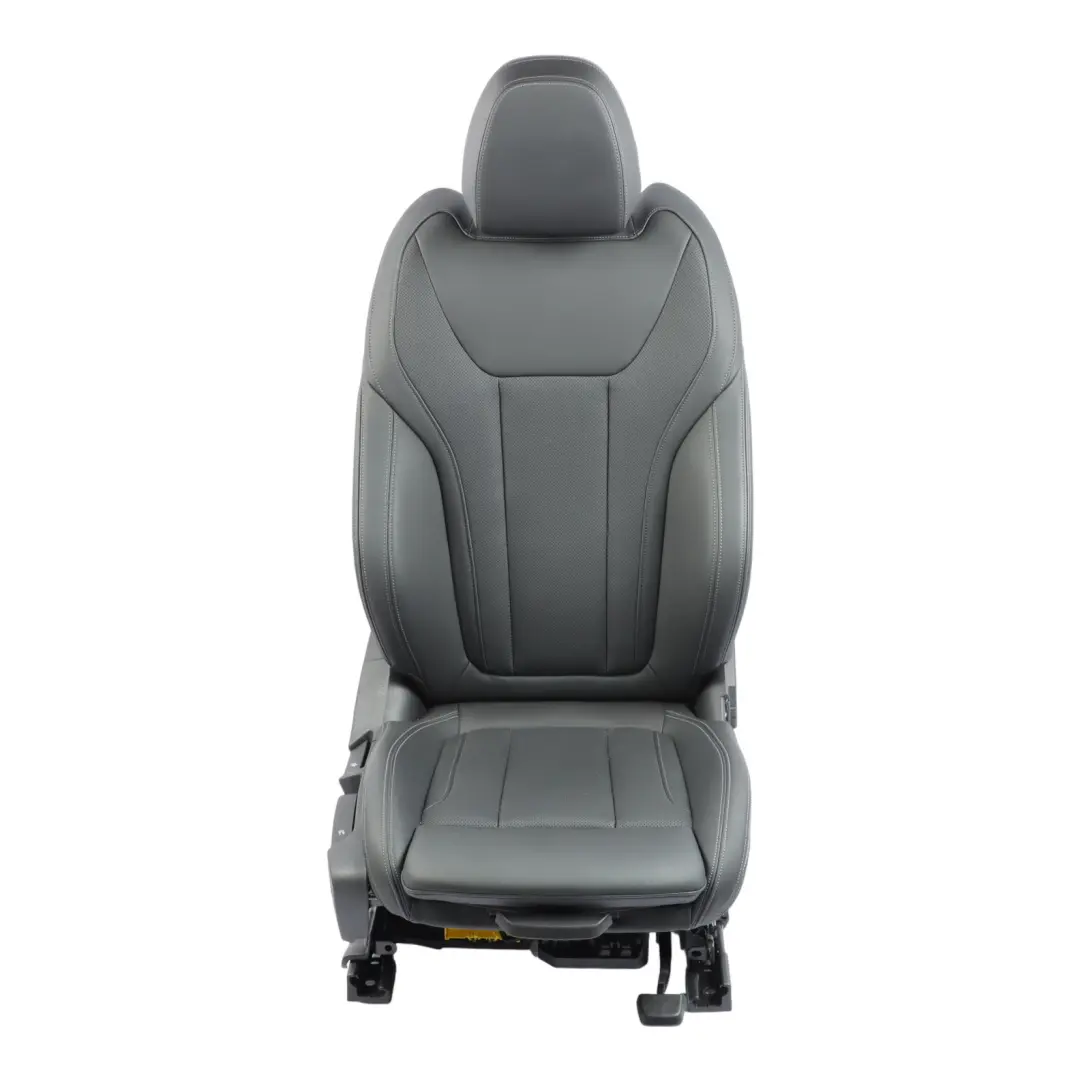 BMW X3 G01 Front Right O/S M Sport Seat Heated Black Leather Sensatec Perforated - SKU 5A1AFB2-1 - Part number 5A1AFB2