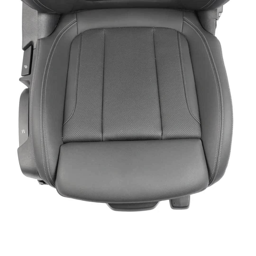 BMW X3 G01 Front Right O/S M Sport Seat Heated Black Leather Sensatec Perforated - SKU 5A1AFB2-1 - Part number 5A1AFB2