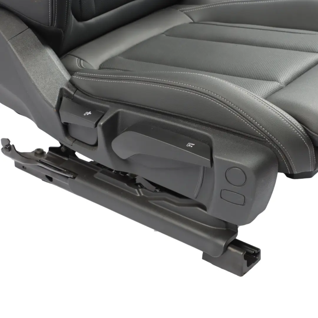 BMW X3 G01 Front Right O/S M Sport Seat Heated Black Leather Sensatec Perforated - SKU 5A1AFB2-1 - Part number 5A1AFB2