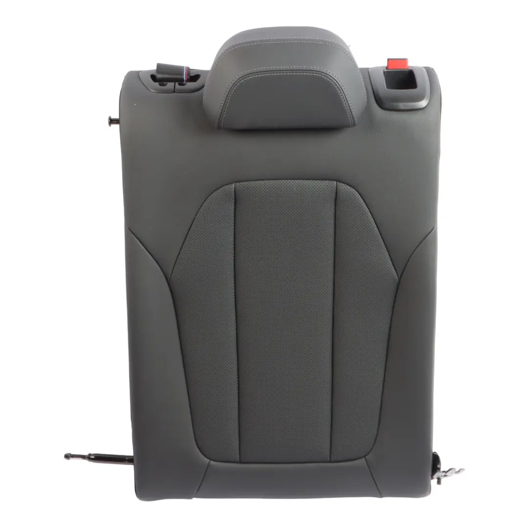 Backrest Left N/S KHSW Sensatec Perforated Black to BMW X3 G01 Rear Seat with Part number 5A1B113 BMW X3 G01 Rear Seat Backrest Left N/S KHSW Sensatec Perforated Black - SKU 5A1B113 - Part number 5A1B113