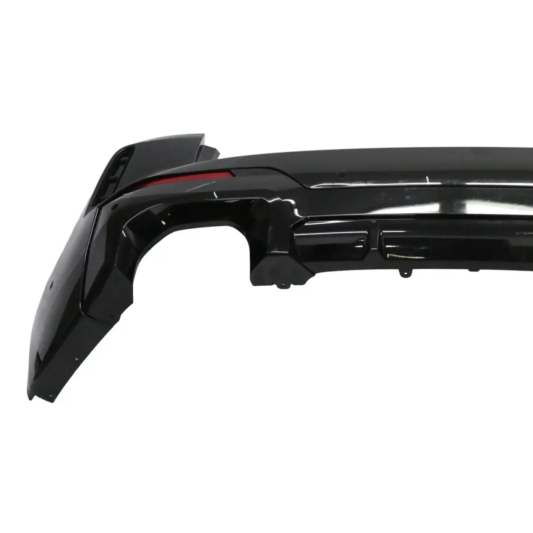 Bumper BMW X3 G01 M Sport Trim Panel Cover PDC Black Sapphire Metallic 475 to Rear with Part number 5A40FC3 Rear Bumper BMW X3 G01 M Sport Trim Panel Cover PDC Black Sapphire Metallic 475 - SKU 5A40FC3-BS - Part number 5A40FC3