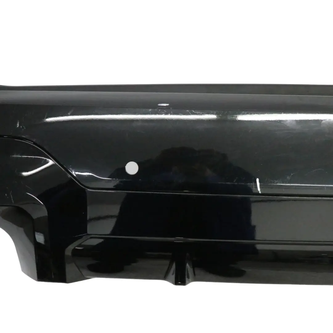Bumper BMW X3 G01 M Sport Trim Panel Cover PDC Black Sapphire Metallic 475 to Rear with Part number 5A40FC3 Rear Bumper BMW X3 G01 M Sport Trim Panel Cover PDC Black Sapphire Metallic 475 - SKU 5A40FC3-BS - Part number 5A40FC3