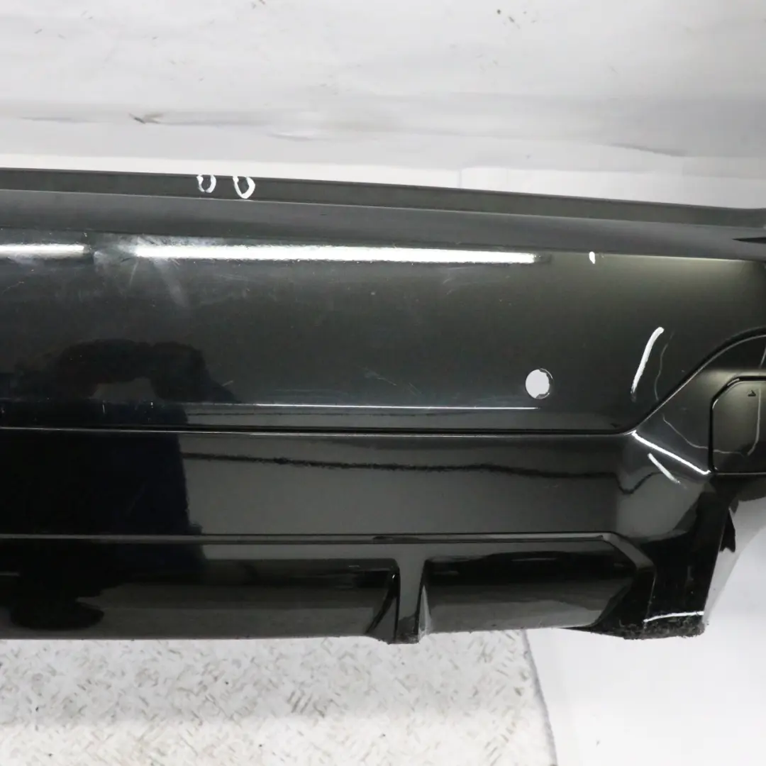 Bumper BMW X3 G01 M Sport Trim Panel Cover PDC Black Sapphire Metallic 475 to Rear with Part number 5A40FC3 Rear Bumper BMW X3 G01 M Sport Trim Panel Cover PDC Black Sapphire Metallic 475 - SKU 5A40FC3-BS - Part number 5A40FC3