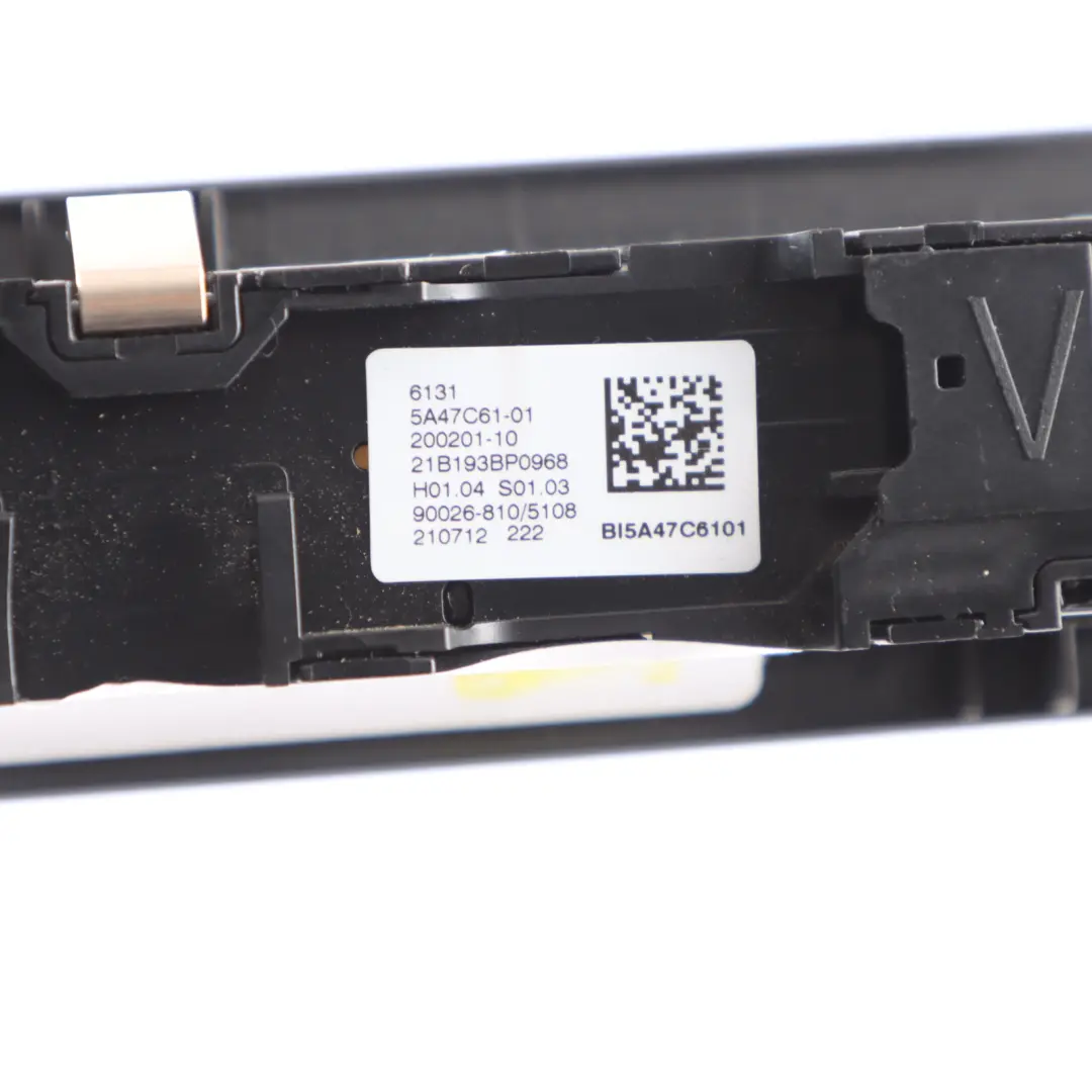 Volume Radio Audio Stereo Adjuster Switch Unit Panel to BMW G20 G80 G82 with Part number 5A47C61 BMW G20 G80 G82 Volume Radio Audio Stereo Adjuster Switch Unit Panel - SKU 5A47C61 - Part number 5A47C61