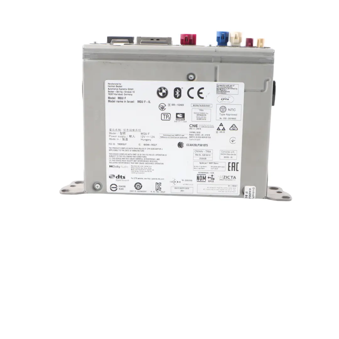 Head Unit Navi Sat Bluetooth Radio Stereo Harman ECU Module to BMW G20 with Part number 5A4FD61 BMW G20 Head Unit Navi Sat Bluetooth Radio Stereo Harman ECU Module - SKU 5A4FD61 - Part number 5A4FD61