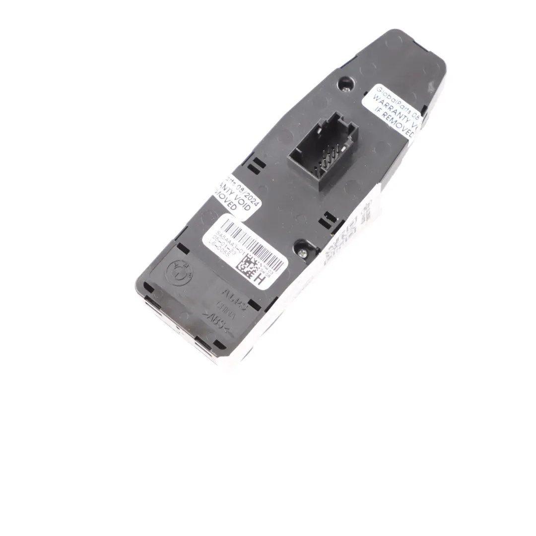 Windows Switch BMW X3 G01 F97 X4 G02 F98 Driver's Door O/S Mirror Adjust to with Part number 5A5AAA3 Windows Switch BMW X3 G01 F97 X4 G02 F98 Driver's Door O/S Mirror Adjust - SKU 5A5AAA3 - Part number 5A5AAA3