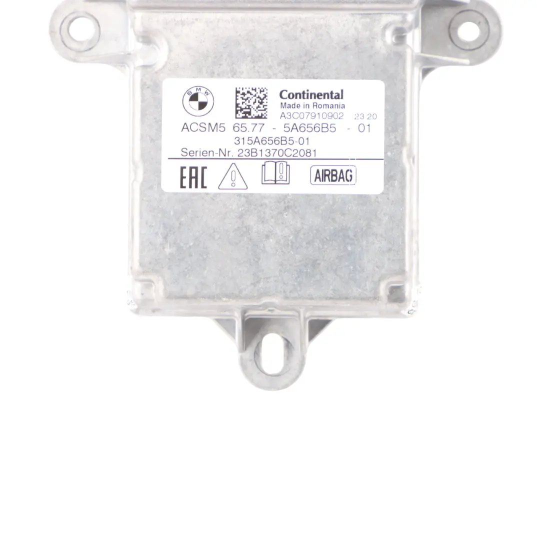 SRS Module BMW X3 G01 X4 G02 5 G30 Control Module Air Bag Unit to with Part number 5A656B5 SRS Module BMW X3 G01 X4 G02 5 G30 Control Module Air Bag Unit - SKU 5A656B5 - Part number 5A656B5