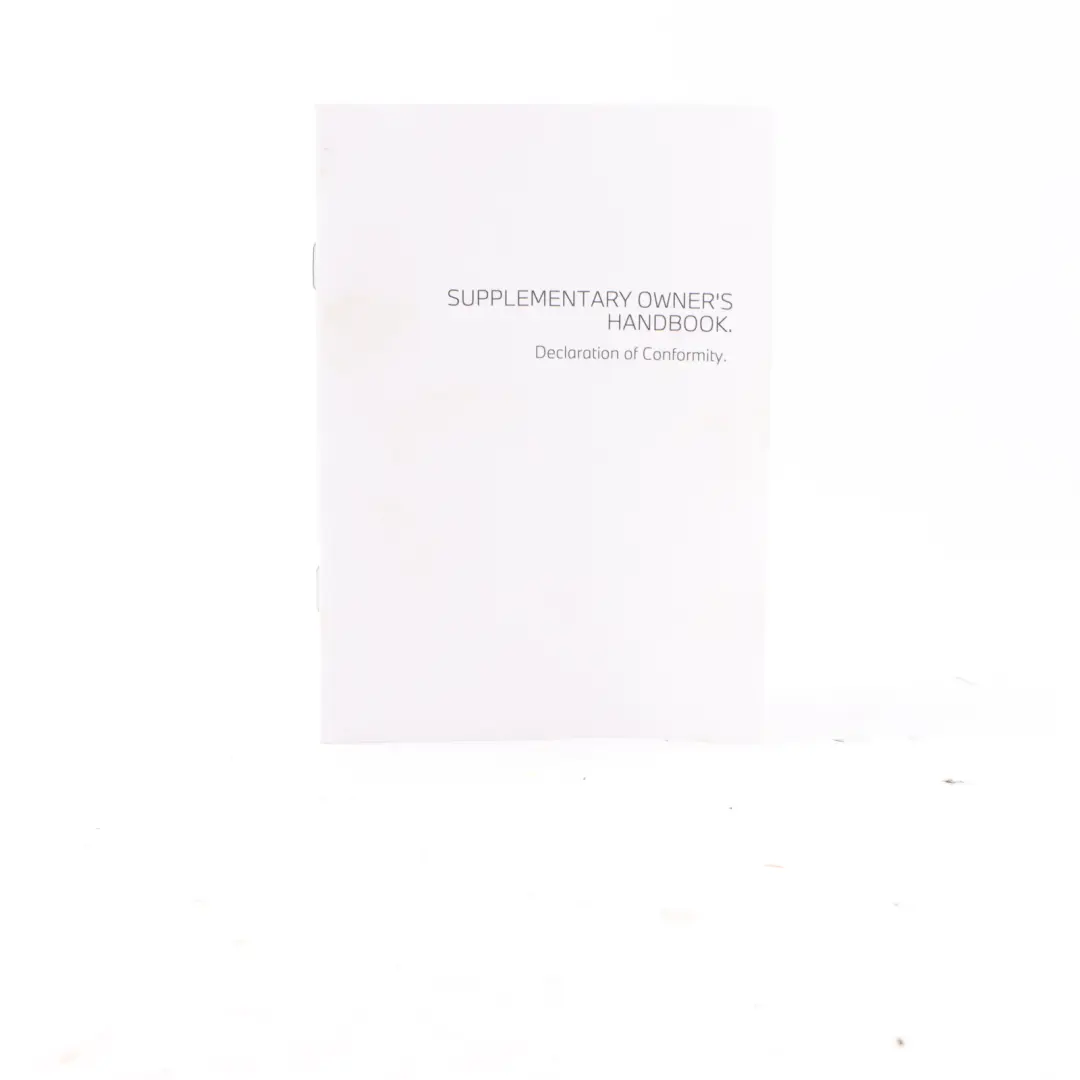 Owner's Manual Handbook Booklet Pouch Case Wallet to BMW X3 G01 with Part number 5A7DD46 BMW X3 G01 Owner's Manual Handbook Booklet Pouch Case Wallet - SKU 5A7DD46 - Part number 5A7DD46