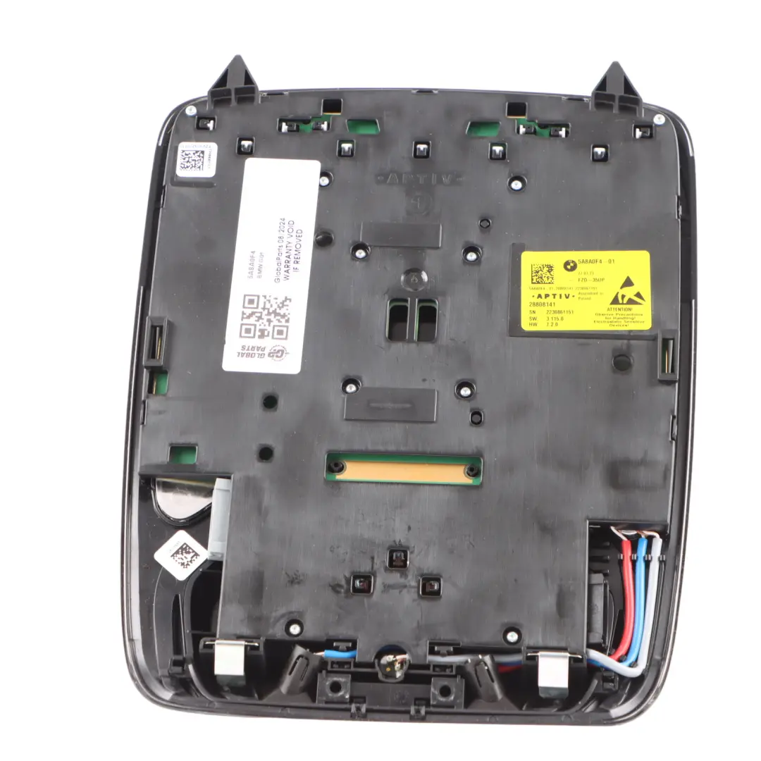 Cabin Lamp Interior Roof Light Switch Panel to BMW G20 G30 X3 G01 X4 G02 with Part number 5A8A0F4 BMW G20 G30 X3 G01 X4 G02 Cabin Lamp Interior Roof Light Switch Panel - SKU 5A8A0F4 - Part number 5A8A0F4