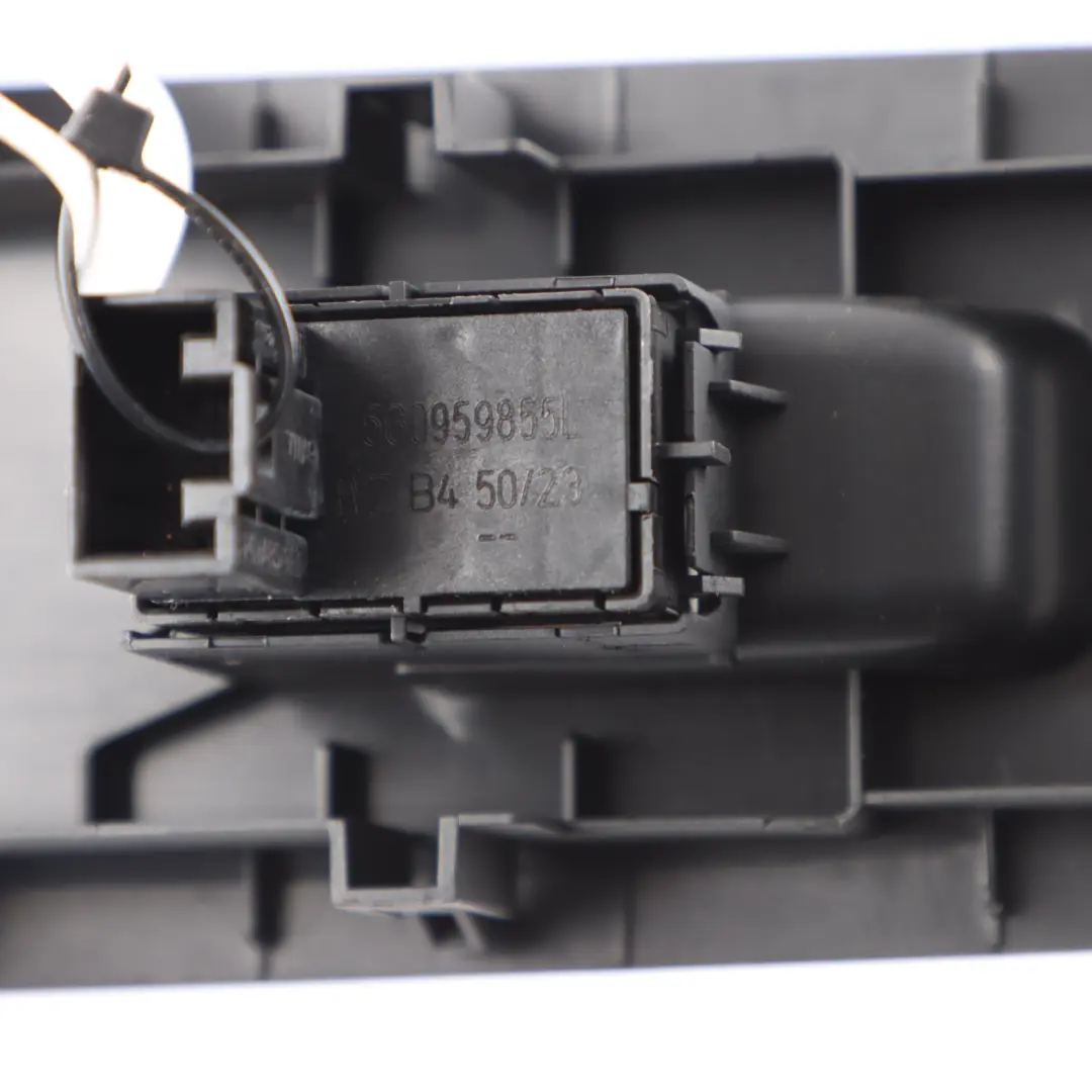 VW Volkswagen Golf CD1 Front Door Window Glass Switch Left N/S Button - SKU 5G0959855L-1 - Part number 5G0959855L