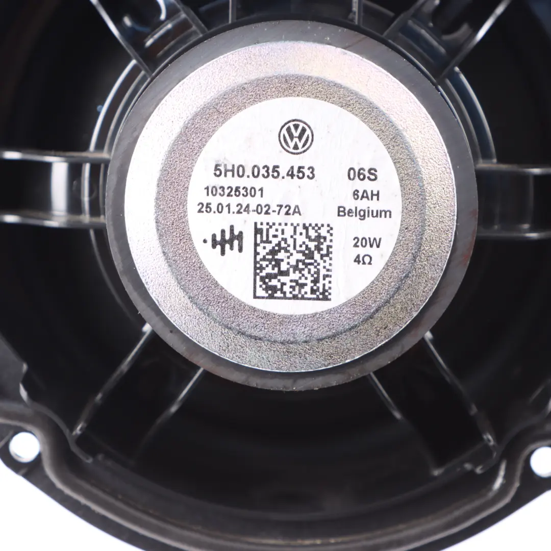 VW Volkswagen Golf CD1 Puerta Delantera Izquierda Derecha Altavoz 20W 4Ohm - SKU 5H0035453 - Número de pieza 5H0035453