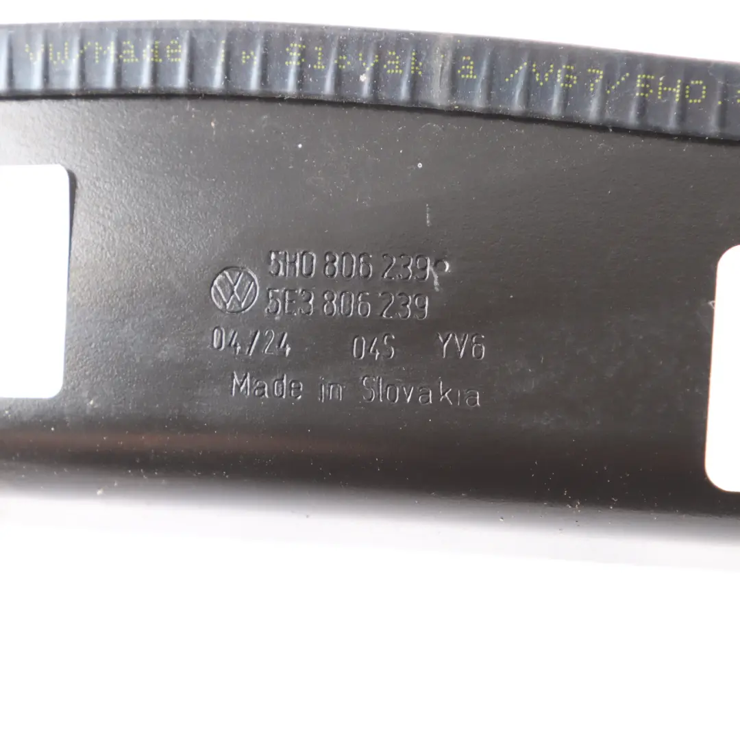 Mk8 Windshield Water Deflector Front Trim Cover Panel to Volkswagen Golf with Part number 5H0806239 Volkswagen Golf Mk8 Windshield Water Deflector Front Trim Cover Panel - SKU 5H0806239 - Part number 5H0806239