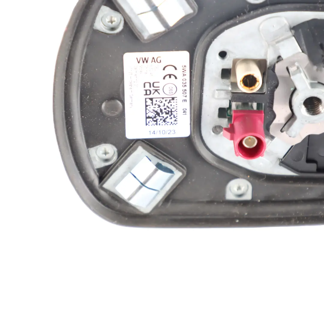 VW Volkswagen Golf 8 Antenna Amplifier Receiver Aerial Unit Black - SKU 5WA035507E - Part number 5WA035507E