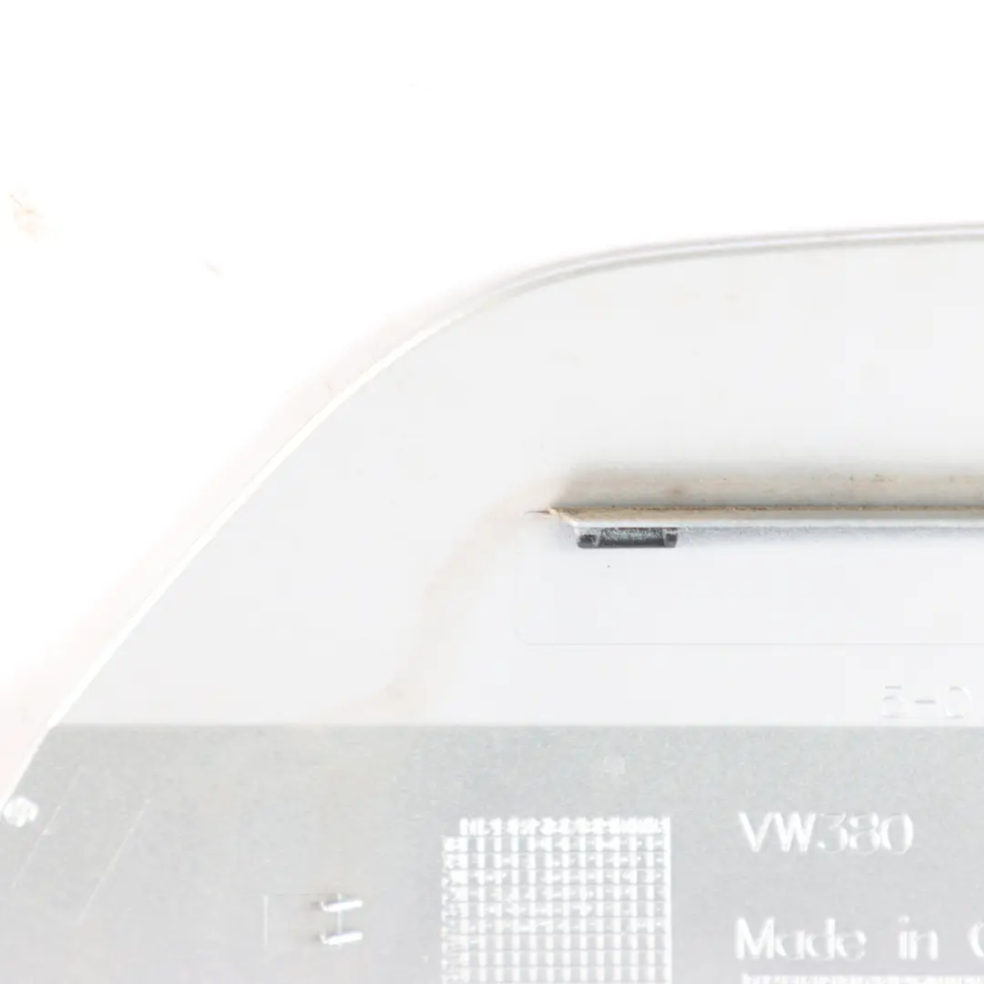 VW Volkswagen Golf CD1 Fuel Filler Flap Cap Panel Refkex Silver LA7W L - SKU 5H0809909-RES - Part number 5H0809909