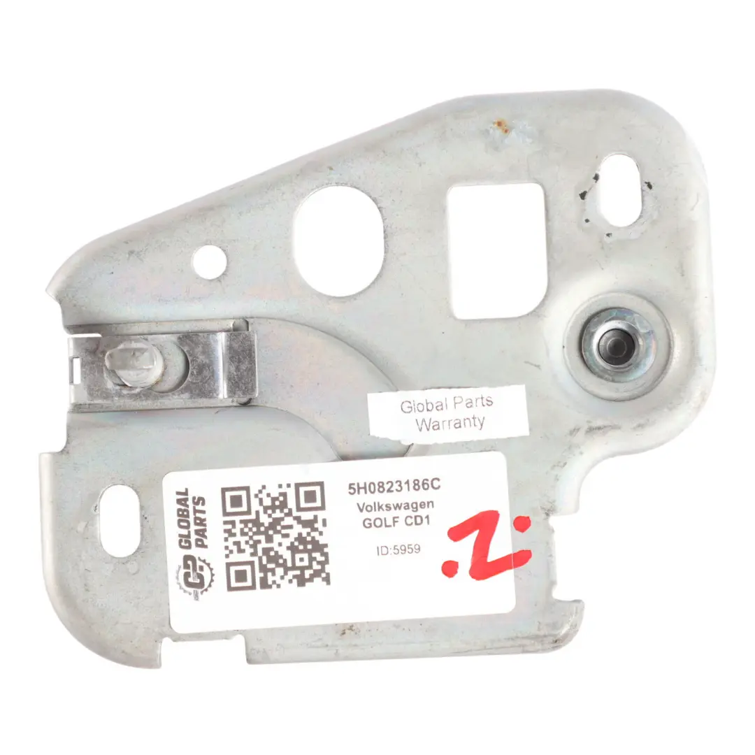 Volkswagen Golf CD1 Motorhaube Schloss Sicherheitsfang Verriegelung - SKU 5H0823186C - Teilenummer 5H0823186C