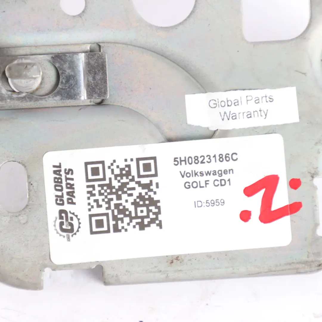 Hood Bonnet Lock Safety Catch Latch to Volkswagen Golf CD1 Engine with Part number 5H0823186C Volkswagen Golf CD1 Engine Hood Bonnet Lock Safety Catch Latch - SKU 5H0823186C - Part number 5H0823186C