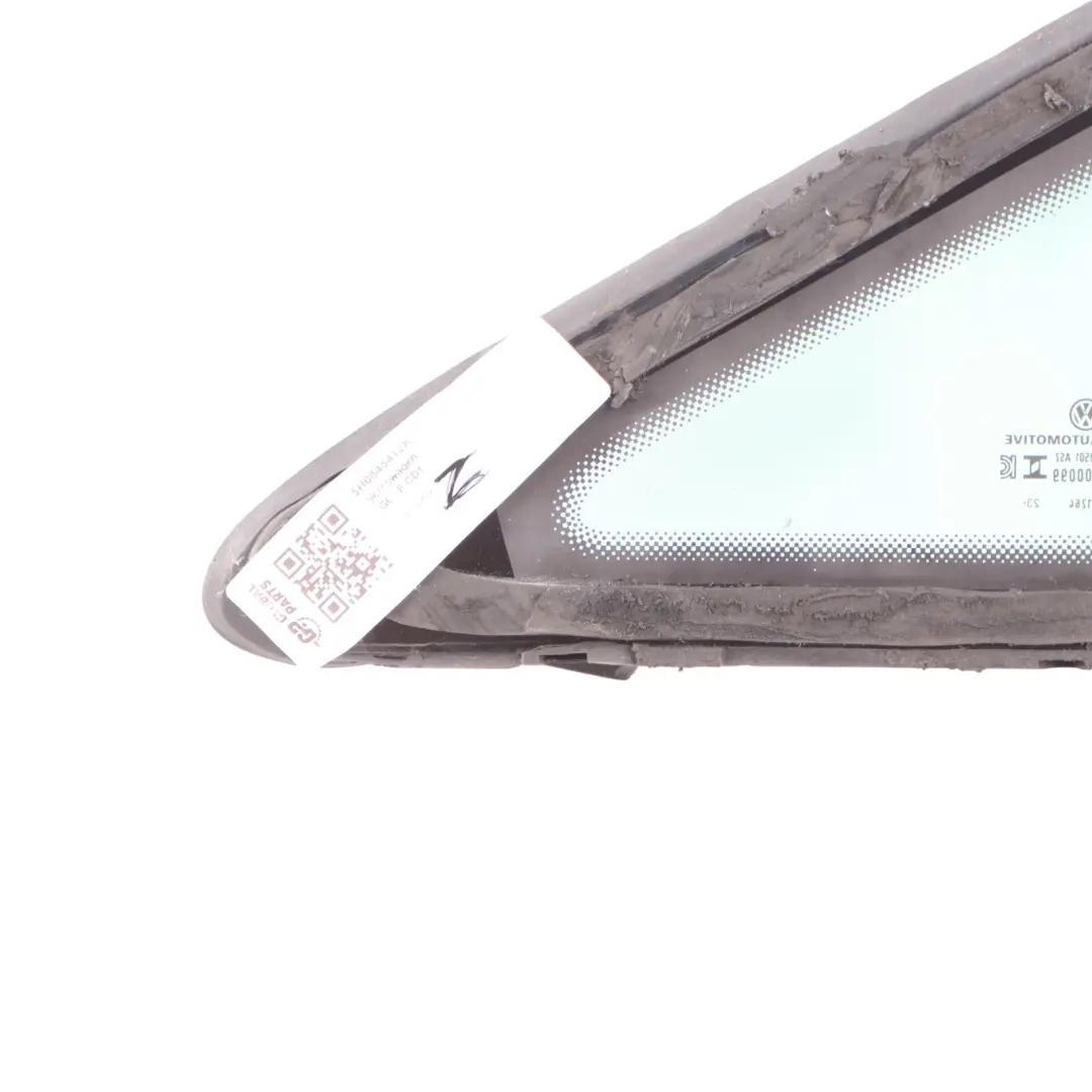 Mk8 CD1 Front Right O/S Door Fixed Quarter Window AS2 to Volkswagen Golf with Part number 5H0845412K Volkswagen Golf Mk8 CD1 Front Right O/S Door Fixed Quarter Window AS2 - SKU 5H0845412K - Part number 5H0845412K