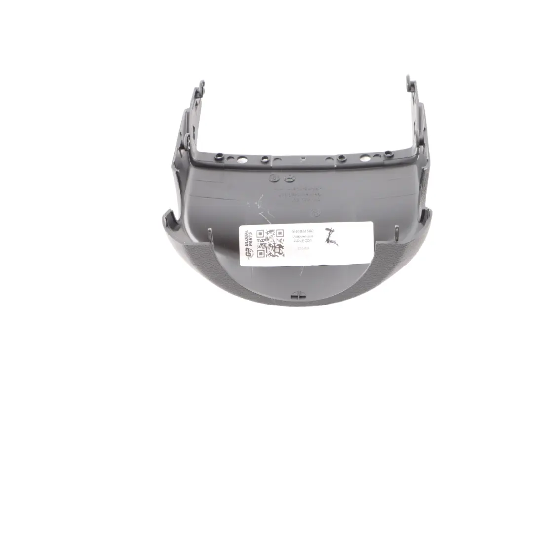 Volkswagen Golf CD1 Couvercle colonne direction Panneau garniture inférieur Noir - SKU 5H0858560 - Numéro de pièce 5H0858560