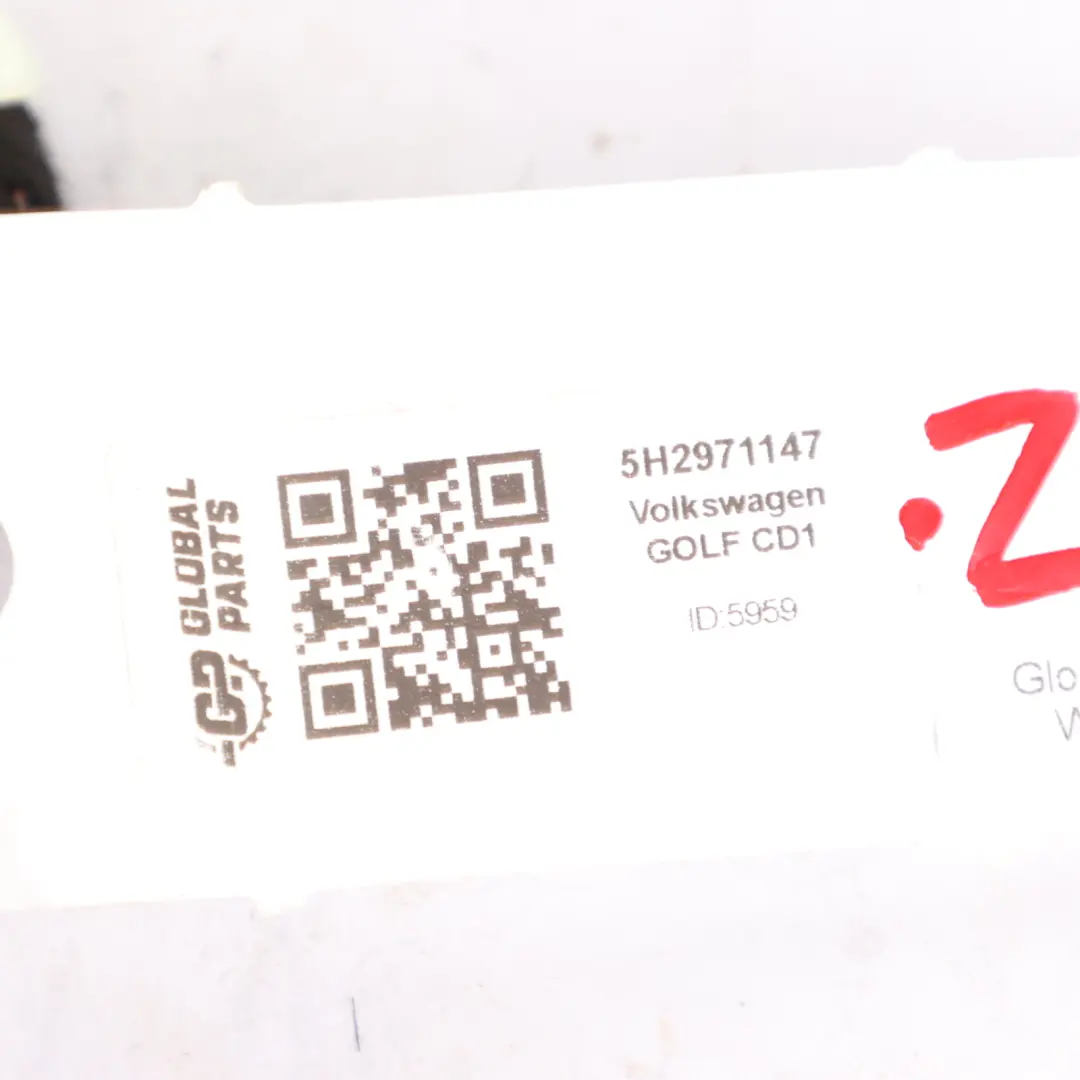 Wiring Harness Rear Boot Trunk Lid Tailgate Loom to Volkswagen Golf CD1 with Part number 5H2971147 Volkswagen Golf CD1 Wiring Harness Rear Boot Trunk Lid Tailgate Loom - SKU 5H2971147 - Part number 5H2971147