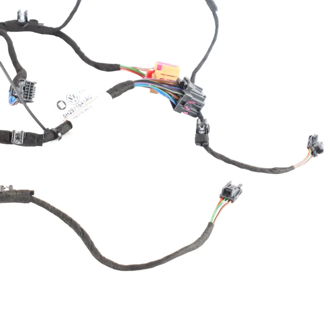 Front Dashboard Console Wiring Loom Harness to Volkswagen Golf CD1 with Part number 5H2971641AC Volkswagen Golf CD1 Front Dashboard Console Wiring Loom Harness - SKU 5H2971641AC - Part number 5H2971641AC