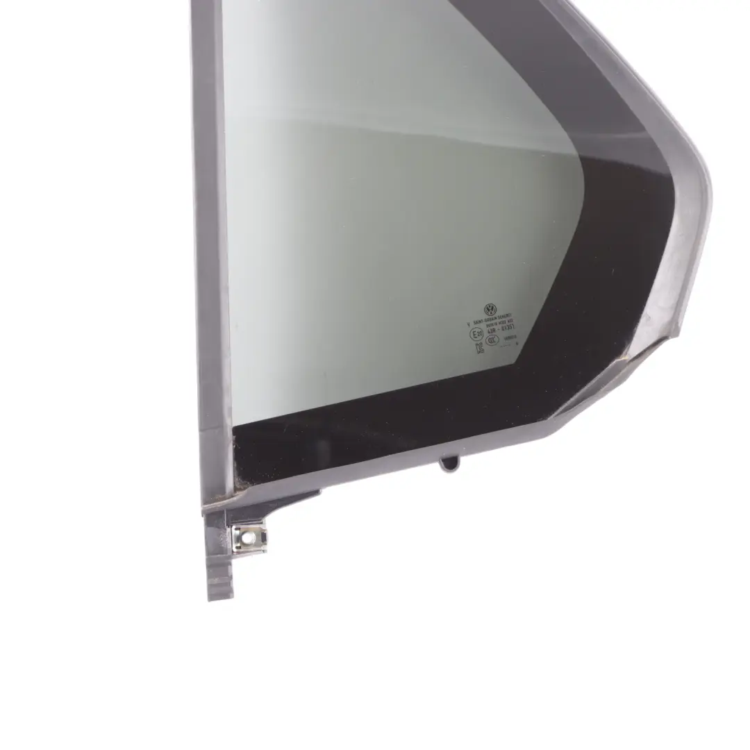 Mk8 Rear Left N/S Door Fixed Quarter Window Glass AS3 to Volkswagen Golf with Part number 5H4845213G Volkswagen Golf Mk8 Rear Left N/S Door Fixed Quarter Window Glass AS3 - SKU 5H4845213G - Part number 5H4845213G
