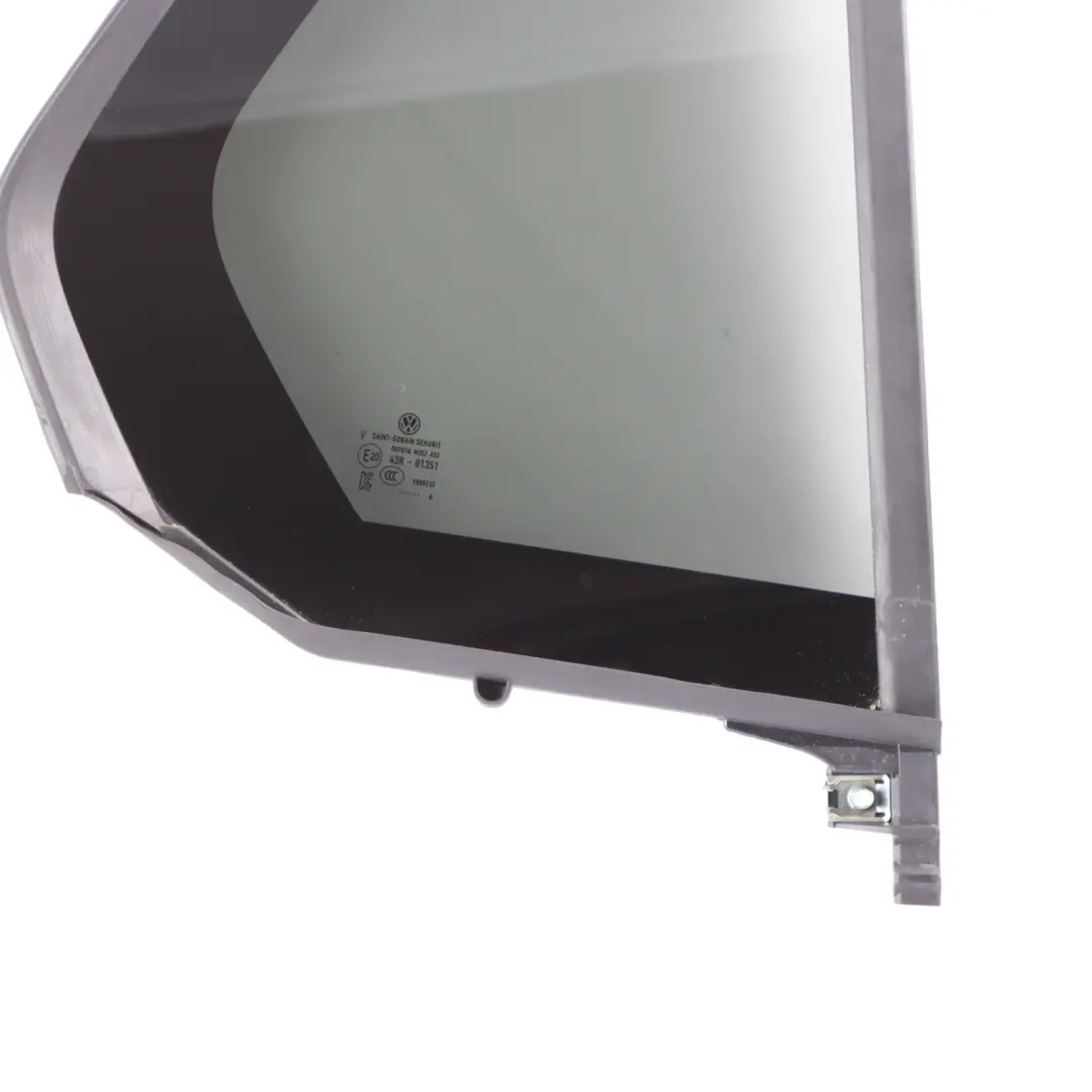 Mk8 Rear Right O/S Door Fixed Quarter Window AS3 to Volkswagen Golf with Part number 5H4845214G Volkswagen Golf Mk8 Rear Right O/S Door Fixed Quarter Window AS3 - SKU 5H4845214G - Part number 5H4845214G