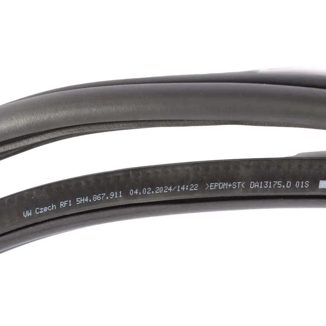 VW Golf Mk8 Front Door Seal Gasket Weatherstrip Rubber Inner Left N/S - SKU 5H4867911A - Part number 5H4867911A