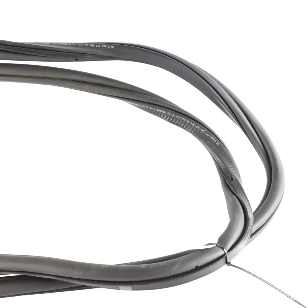 VW Golf CD1 Rear Door Right O/S Seal Gasket Weatherstrip Rubber Inner - SKU 5H4867914A - Part number 5H4867914A