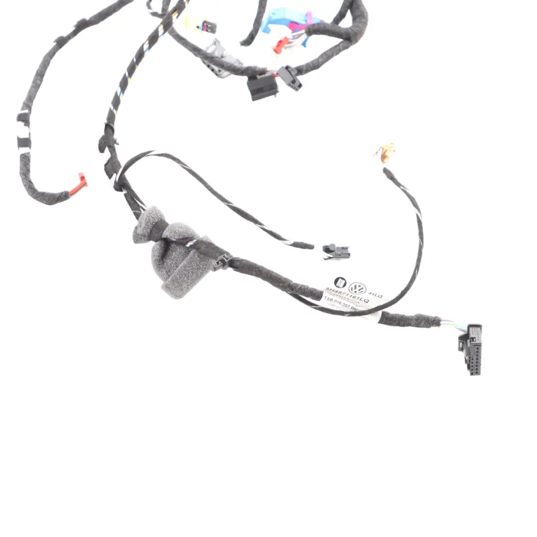 Front Door Left N/S Loom Wiring Cable Harness to VW Volkswagen Golf CD1 with Part number 5H4971161LQ VW Volkswagen Golf CD1 Front Door Left N/S Loom Wiring Cable Harness - SKU 5H4971161LQ - Part number 5H4971161LQ