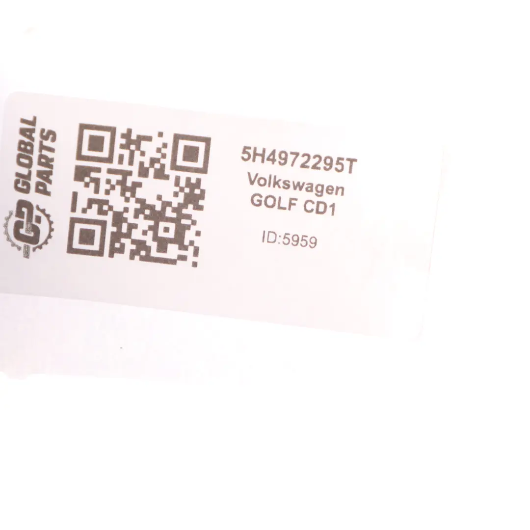 Front Release Cable Door Left N/S Bowden to VW Volkswagen Golf CD1 with Part number 5H4972295T VW Volkswagen Golf CD1 Front Release Cable Door Left N/S Bowden - SKU 5H4972295T - Part number 5H4972295T