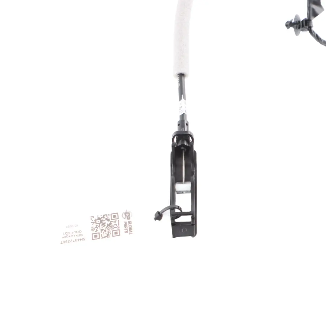 Frontauslöser Kabel Tür rechts Bowden für VW Volkswagen Golf CD1 mit Teilenummer 5H4972296T VW Volkswagen Golf CD1 Frontauslöser Kabel Tür rechts Bowden - SKU 5H4972296T - Teilenummer 5H4972296T