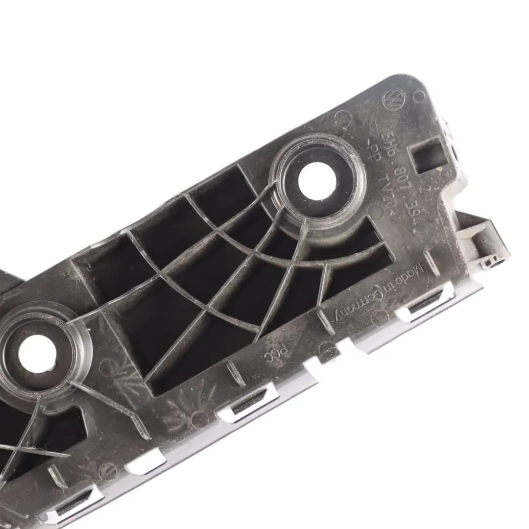 Guide Rail Bumper Bracket Right O/S Carrier Support to VW Golf CD1 Rear with Part number 5H6807394D VW Golf CD1 Rear Guide Rail Bumper Bracket Right O/S Carrier Support - SKU 5H6807394D - Part number 5H6807394D