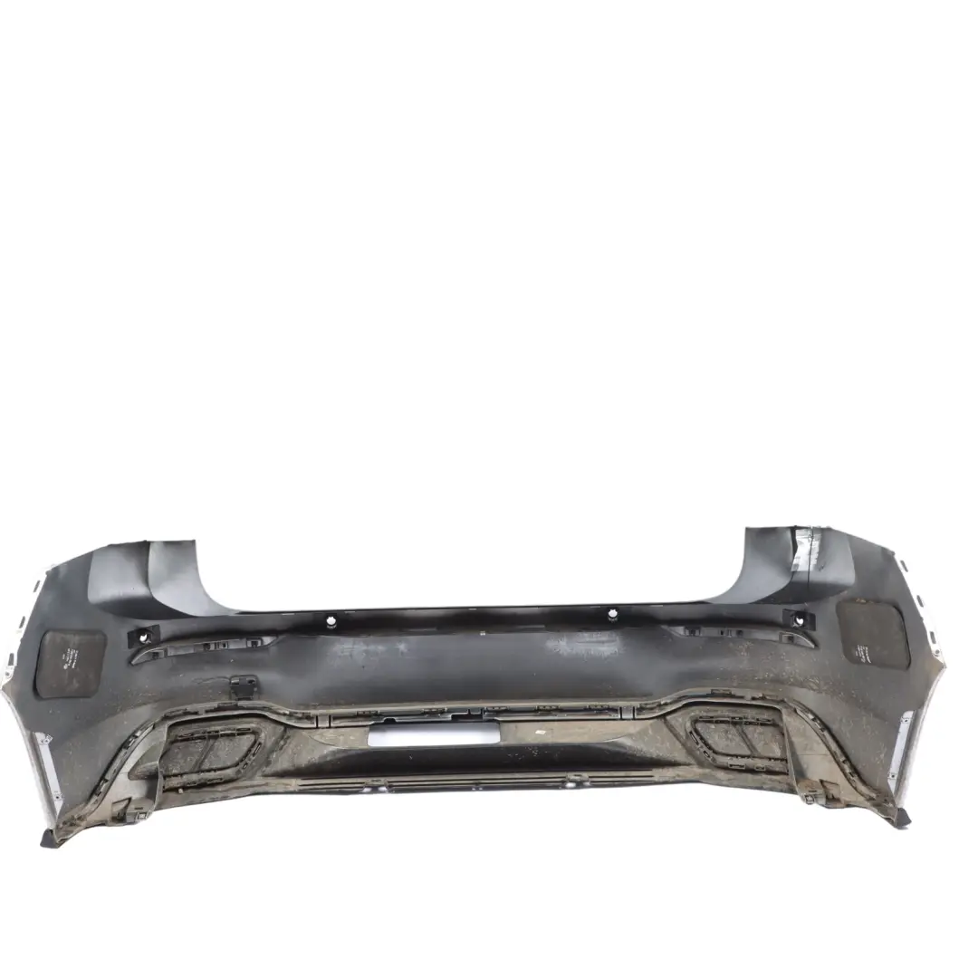 Mk8 R Line Rear Bumper Panel Reflex Silver - LA7W 5H6807417S to Volkswagen Golf with Part number 5H6807417S-RES Volkswagen Golf Mk8 R Line Rear Bumper Panel Reflex Silver - LA7W 5H6807417S - SKU 5H6807417S-RES - Part number 5H6807417S-RES