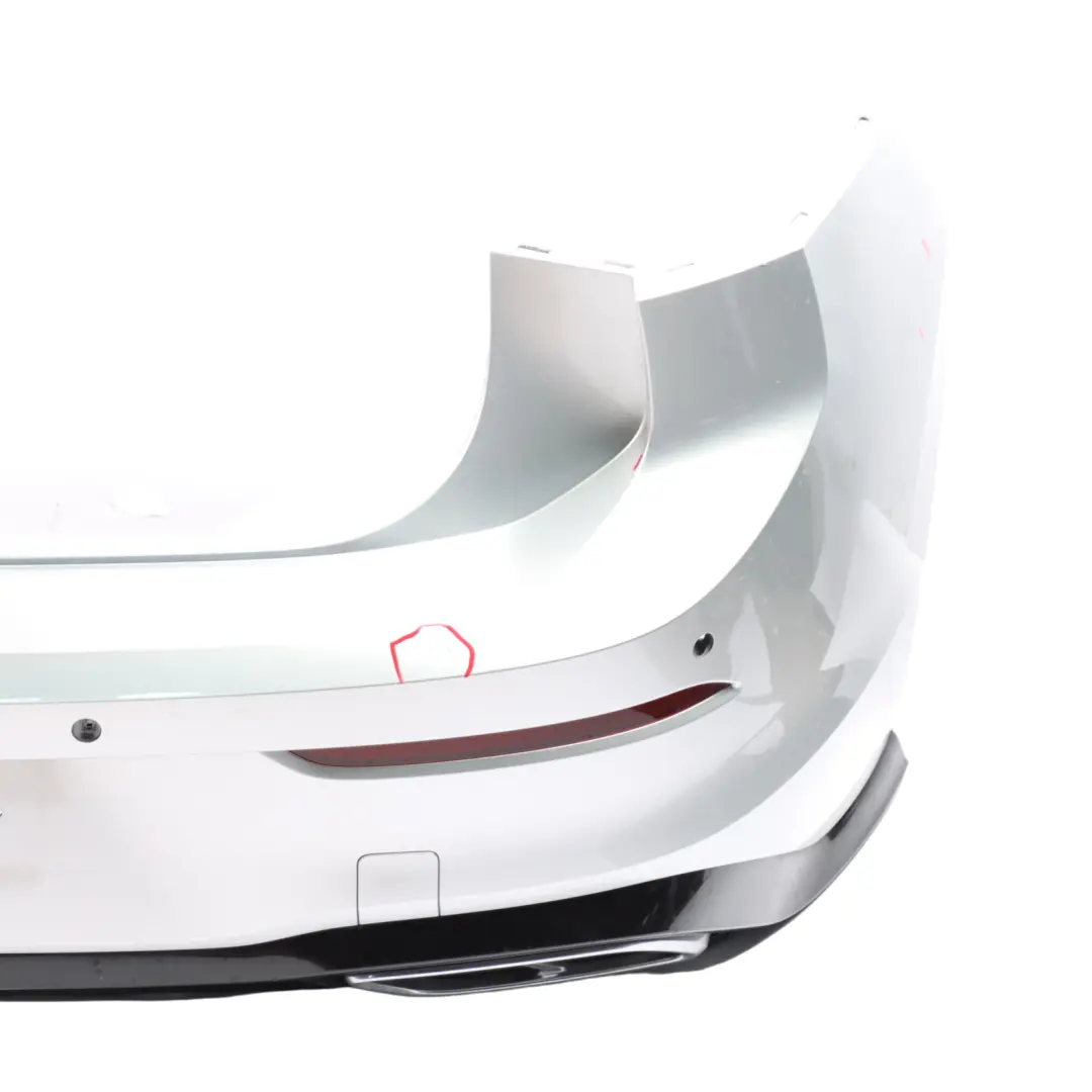Volkswagen Golf Mk8 R Line Rear Bumper Panel Reflex Silver - LA7W 5H6807417S - SKU 5H6807417S-RES - Part number 5H6807417S-RES