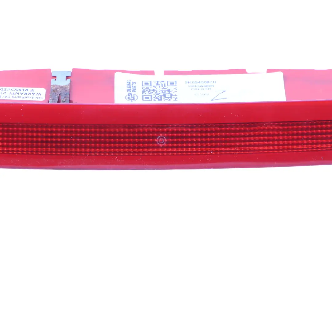 VW Volkswagen Polo 6R Rear Third Tail Light Lamp Brake - SKU 5K0945087B - Part number 5K0945087B