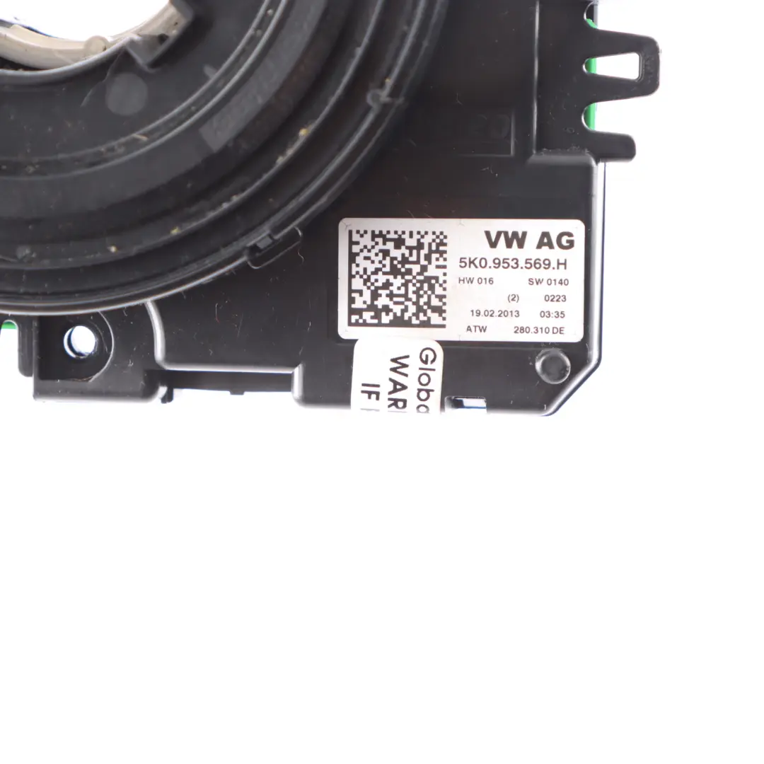  Steering Wheel Slip Audi A1 8X Q3 8U Ring Control Unit Module - SKU 5K0953569H - Part number 5K0953569H
