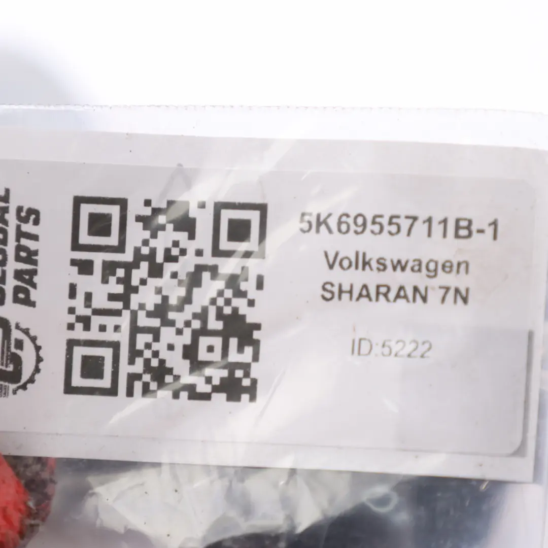 VW Volkswagen Polo Mk5 6R Tailgate Boot Window Wiper Motor Mechanism - SKU 5K6955711B - Part number 5K6955711B