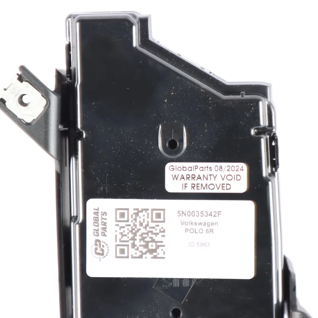 VW Volskwagen Polo 6R Multimedia Módulo Interfaz de Control - SKU 5N0035342F - Número de pieza 5N0035342F