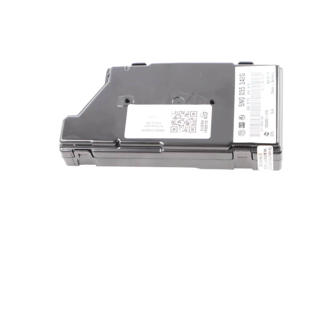 Volskwagen Polo 6R Multimedia Unidad Control Electrónico Módulo para VW con número de pieza 5N0035342G VW Volskwagen Polo 6R Multimedia Unidad Control Electrónico Módulo - SKU 5N0035342G - Número de pieza 5N0035342G