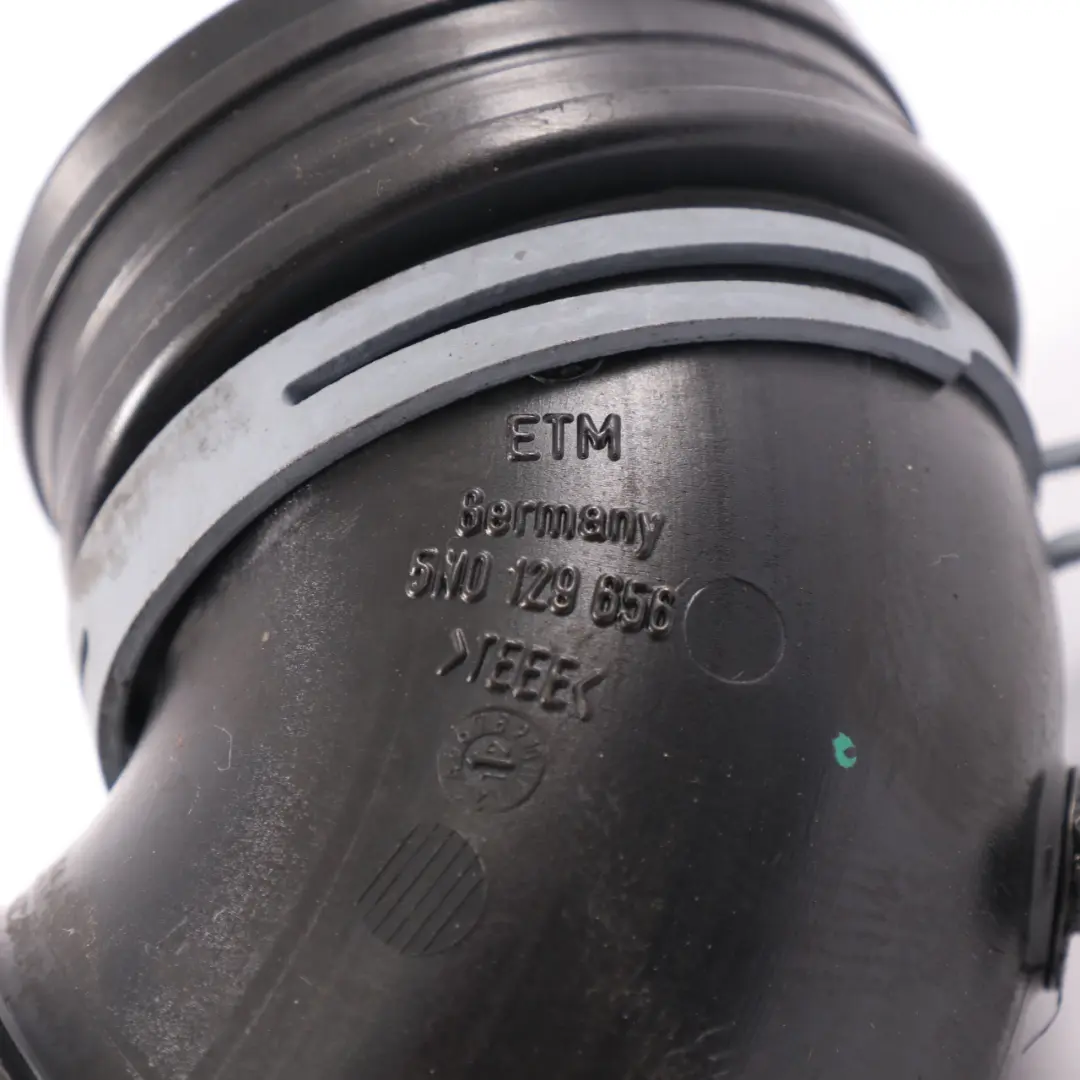 Volkswagen Sharan 7N Air Intake Pipe Hose Line Tube - SKU 5N0129654B - Part number 5N0129654B