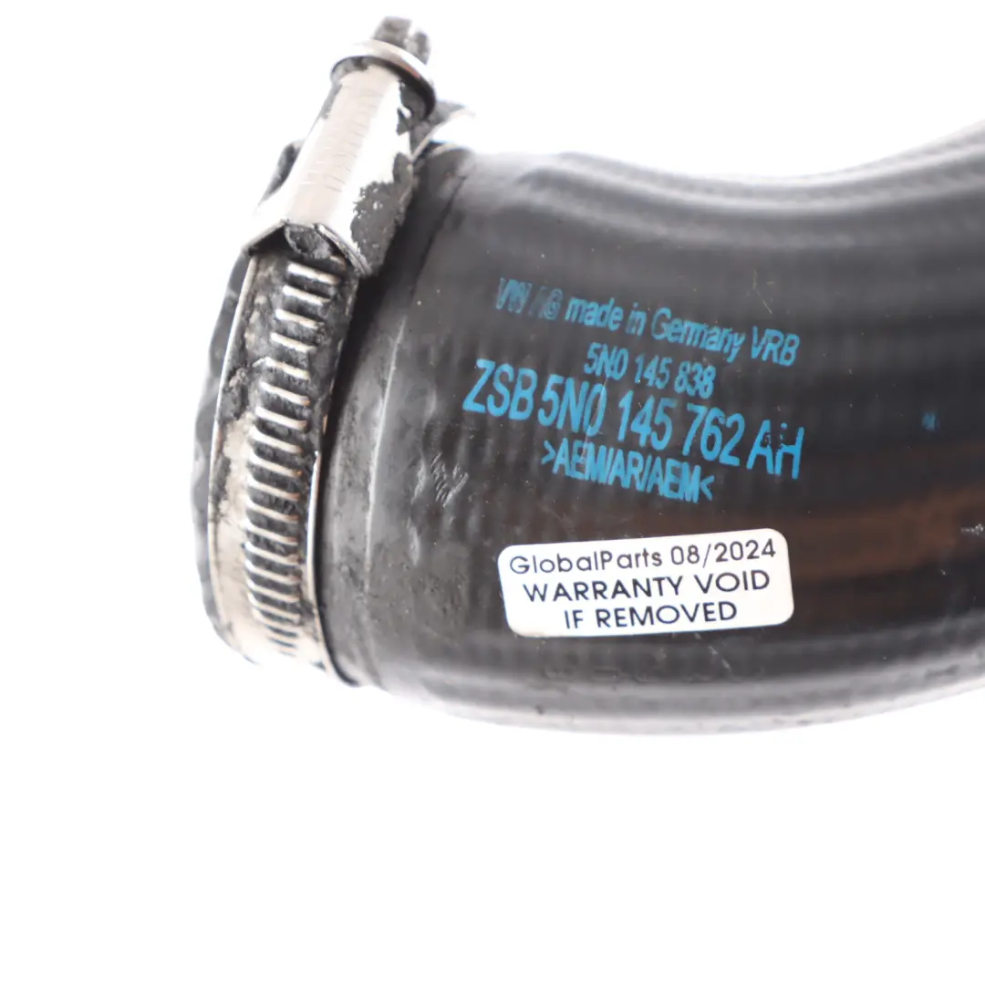 Volkswagen VW Tiguan 5N 2.0 TDI Turbo Intercooler Tubo Flessibile - SKU 5N0145838 - Numero di parte 5N0145838