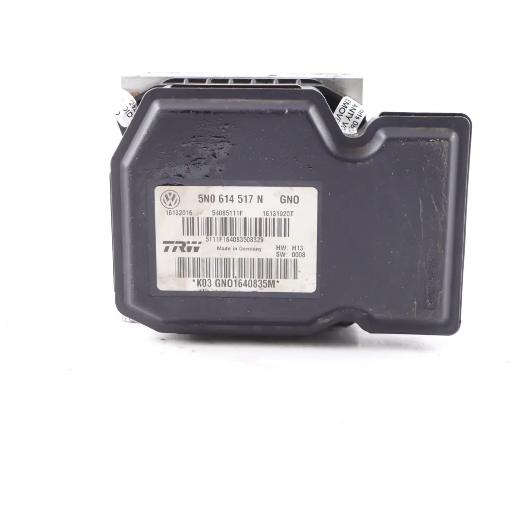ABS Hydro Brake Pump Control Module Unit to Volkswagen VW Tiguan 5N with Part number 5N0614517N Volkswagen VW Tiguan 5N ABS Hydro Brake Pump Control Module Unit - SKU 5N0614517N - Part number 5N0614517N