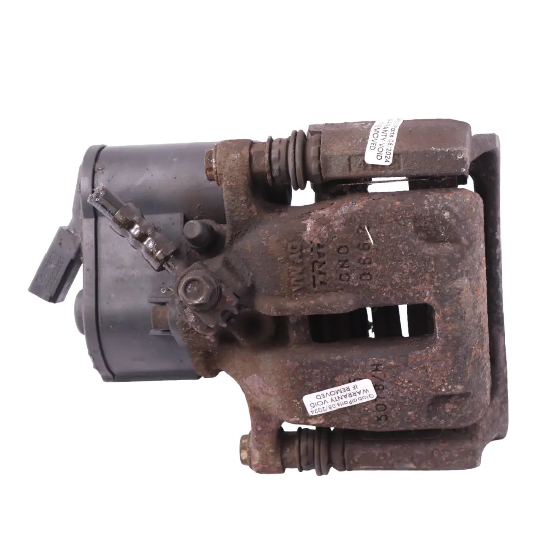 VW Volkswagen Tiguan 5N Soporte de pinza de freno trasero izquierdo - SKU 5N0615403 - Número de pieza 5N0615403