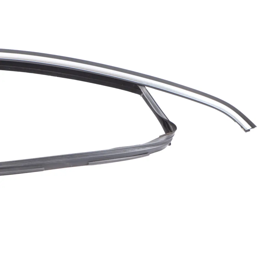 VW Tiguan 5N Front Window Frame Guide Seal Right O/S Gasket Chrome - SKU 5N0837432G - Part number 5N0837432G