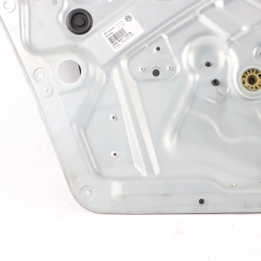 VW Tiguan 5N Alzacristalli Porta Anteriore Sinistra Regolatore Meccanismo - SKU 5N0837461 - Numero di parte 5N0837461