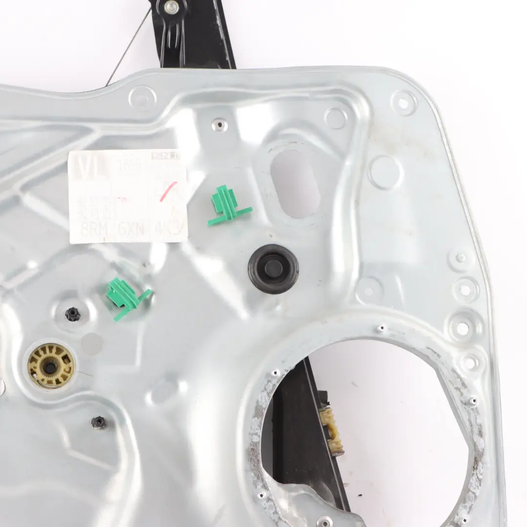Window Lifter Front Door Left N/S Regulator Mechanism to VW Tiguan 5N with Part number 5N0837461 VW Tiguan 5N Window Lifter Front Door Left N/S Regulator Mechanism - SKU 5N0837461 - Part number 5N0837461
