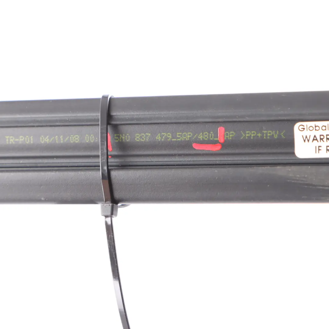 Front Right O/S Inner Window Aperture Seal to VW Volkswagen Tiguan 5N with Part number 5N0837480 VW Volkswagen Tiguan 5N Front Right O/S Inner Window Aperture Seal - SKU 5N0837480 - Part number 5N0837480