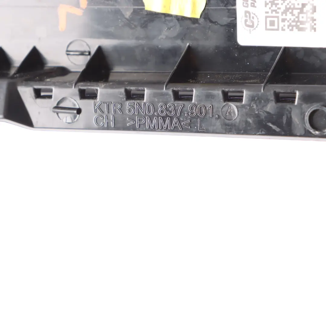 VW Tiguan 5N Front Left N/S Exterior B Pillar Column Trim Cover Panel - SKU 5N0837901B - Part number 5N0837901B